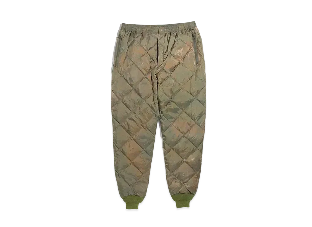 Needles STRING DOWN PANT- NYLON RIPSTOP / UNEVEN DYE "Olive"