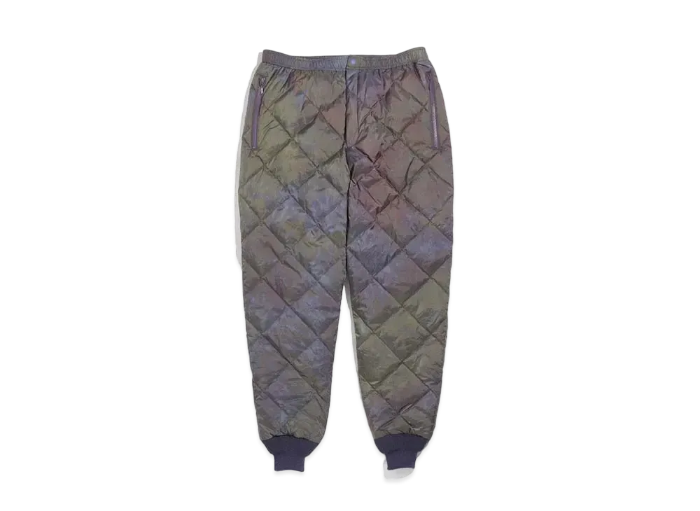 Needles STRING DOWN PANT- NYLON RIPSTOP / UNEVEN DYE "Egg Plant"