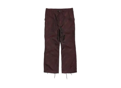 Needles STRING FATIGUE PANT - AC/PE KERSEY JQ. "Bordeux"