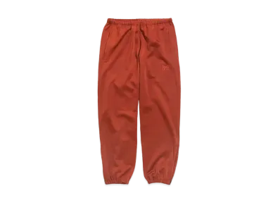 Needles ZIPPED SWEAT PANT - C/PE BRIGHT JERSEY "Brick"