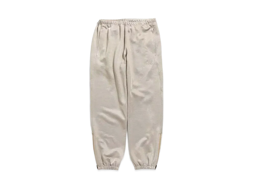 Needles ZIPPED SWEAT PANT - C/PE BRIGHT JERSEY "Beige"
