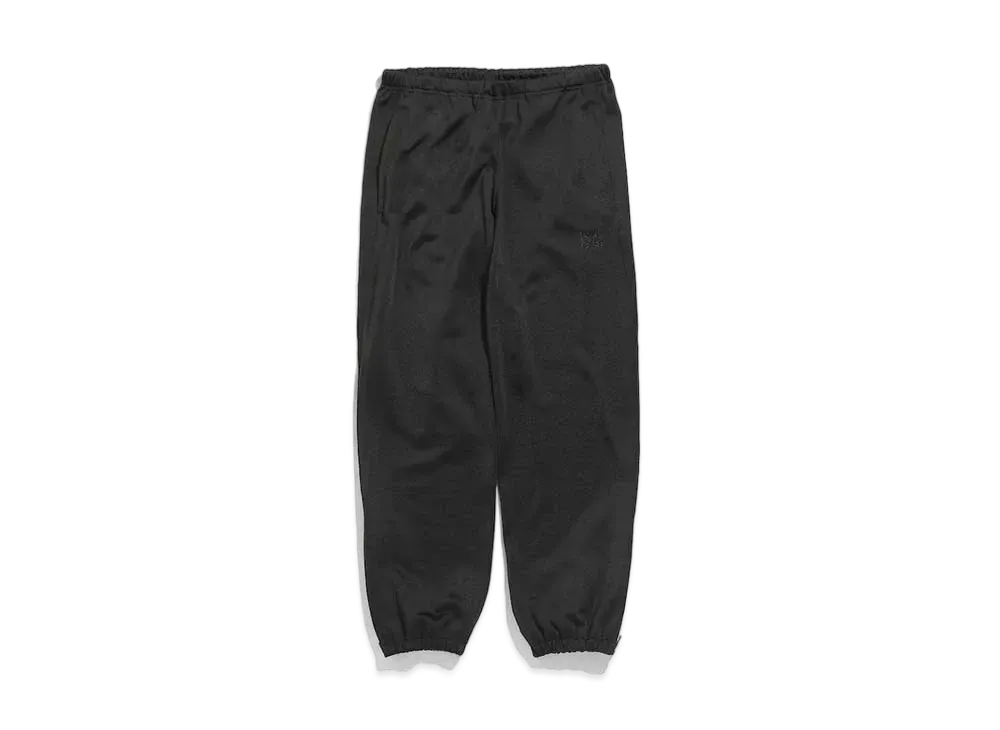 Needles ZIPPED SWEAT PANT - C/PE BRIGHT JERSEY "Black"