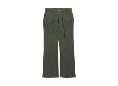 Needles BOOT-CUT JEAN - POLY TWILL "Green"