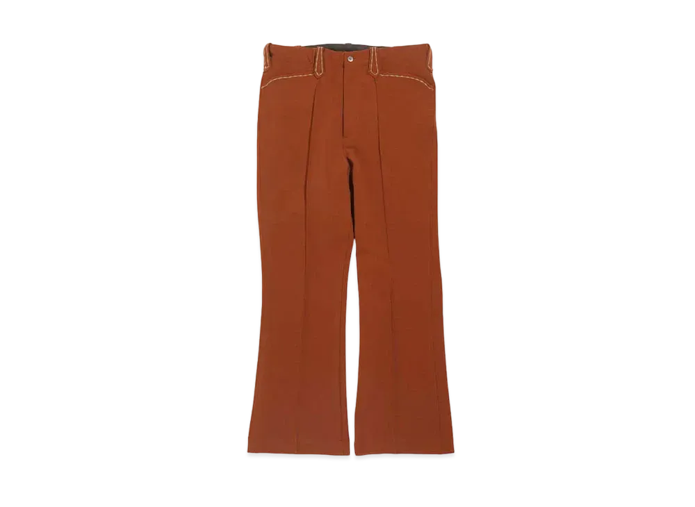 Needles WESTERN LEISURE PANT - PE/PU DOUBLE CLOTH "Brick"