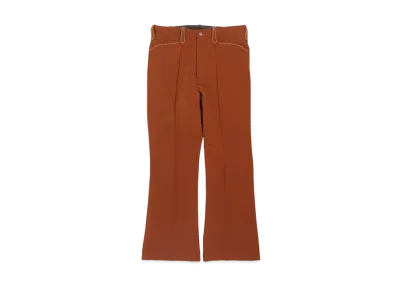 Needles WESTERN LEISURE PANT - PE/PU DOUBLE CLOTH "Brick"