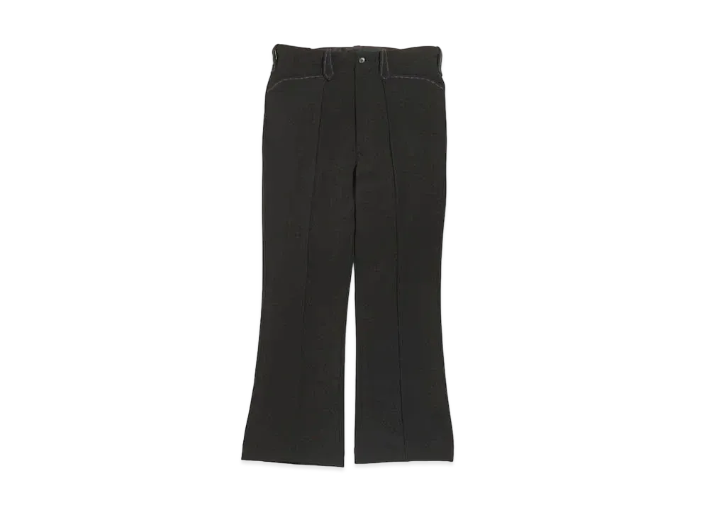 Needles WESTERN LEISURE PANT - PE/PU DOUBLE CLOTH "Black"