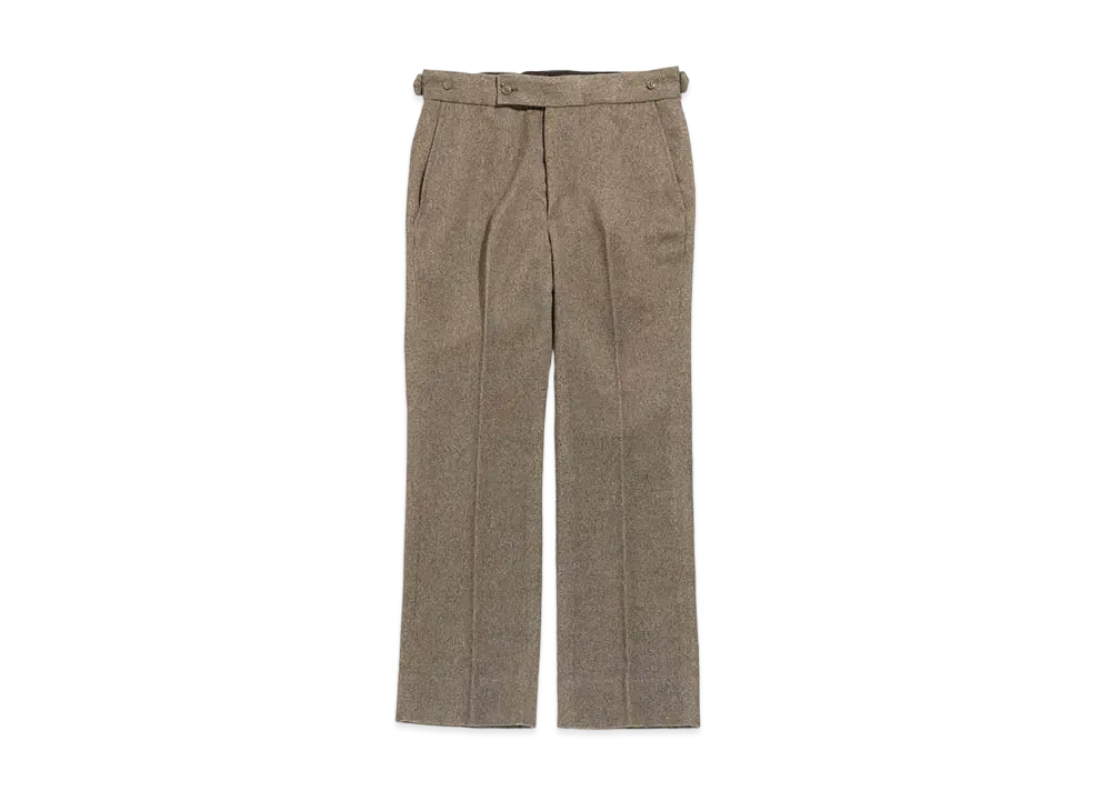 Needles SIDE TAB TROUSER - POLY SERGE "Beige"