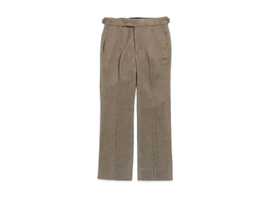 Needles SIDE TAB TROUSER - POLY SERGE "Beige"