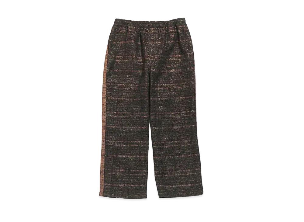 Needles S.L. SEAM POCKET PANT - W/N/R/PE LAME CLOTH JQ. "Bronze"