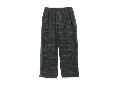 Needles S.L. SEAM POCKET PANT - W/N/R/PE LAME CLOTH JQ. "Green"