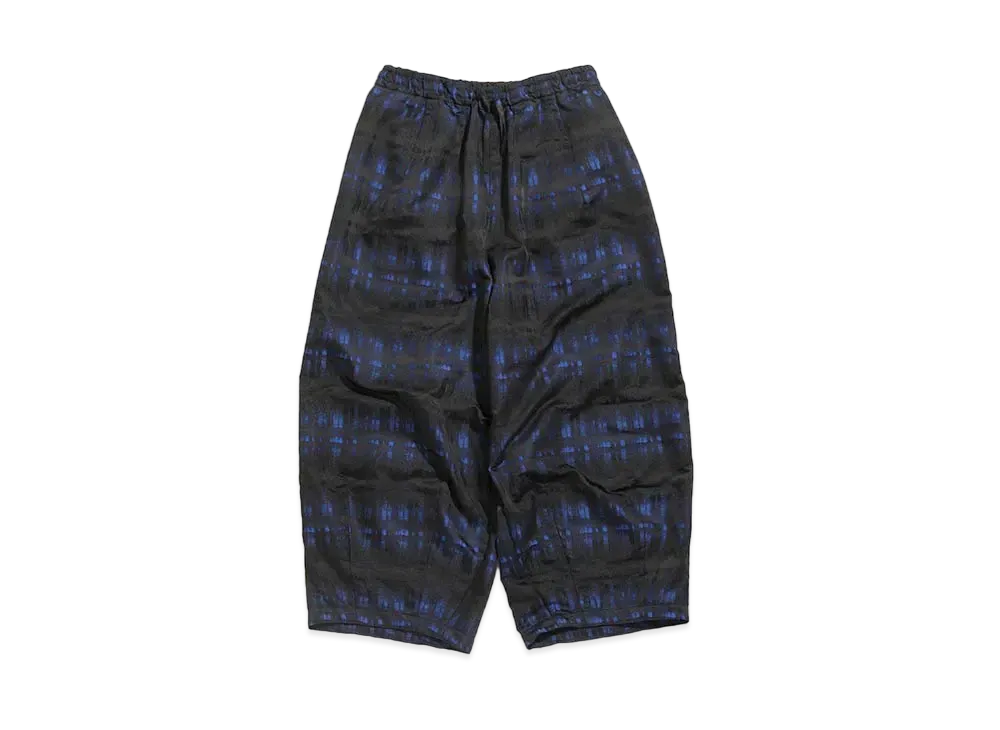 Needles H.D.P. PANT - PE/W OMBRE PLAID JQ. "Blue"