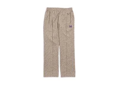 Needles TRACK PANT - POLY JQ. "Leopard"