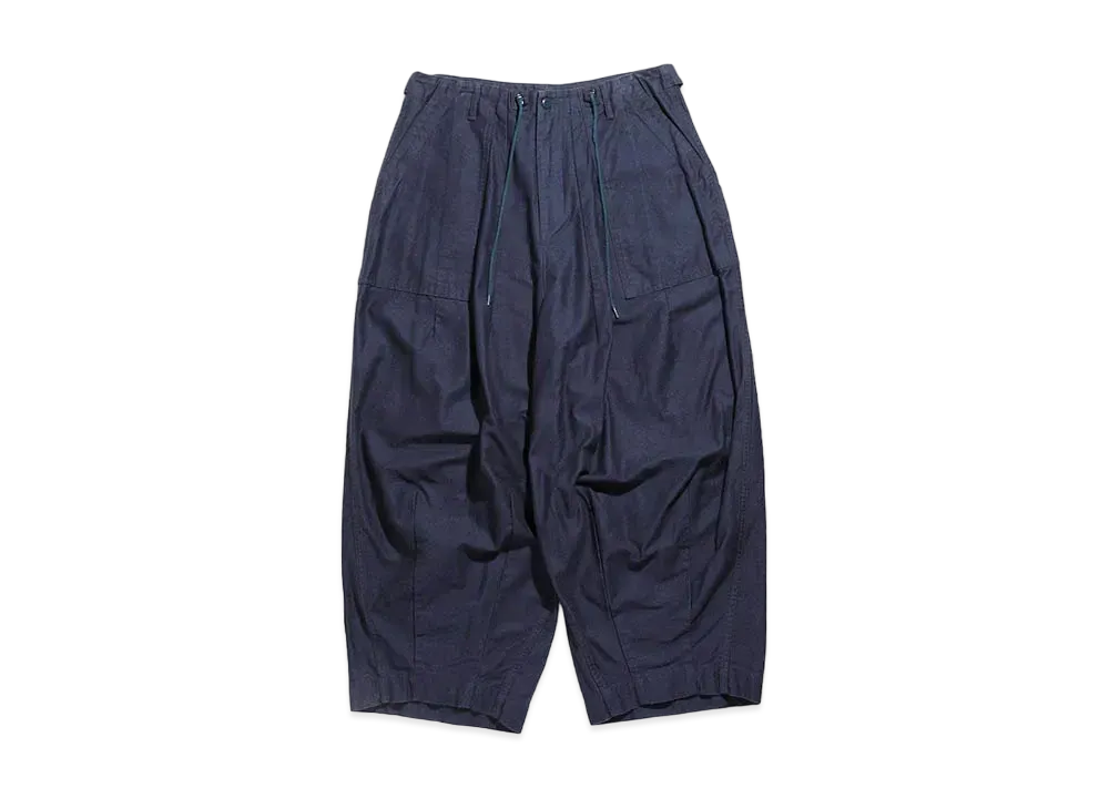 Needles H.D. PANT - FATIGUE "Navy"