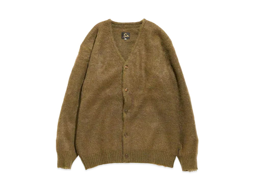 Needles MOHAIR CARDIGAN - SOLID "Brown"