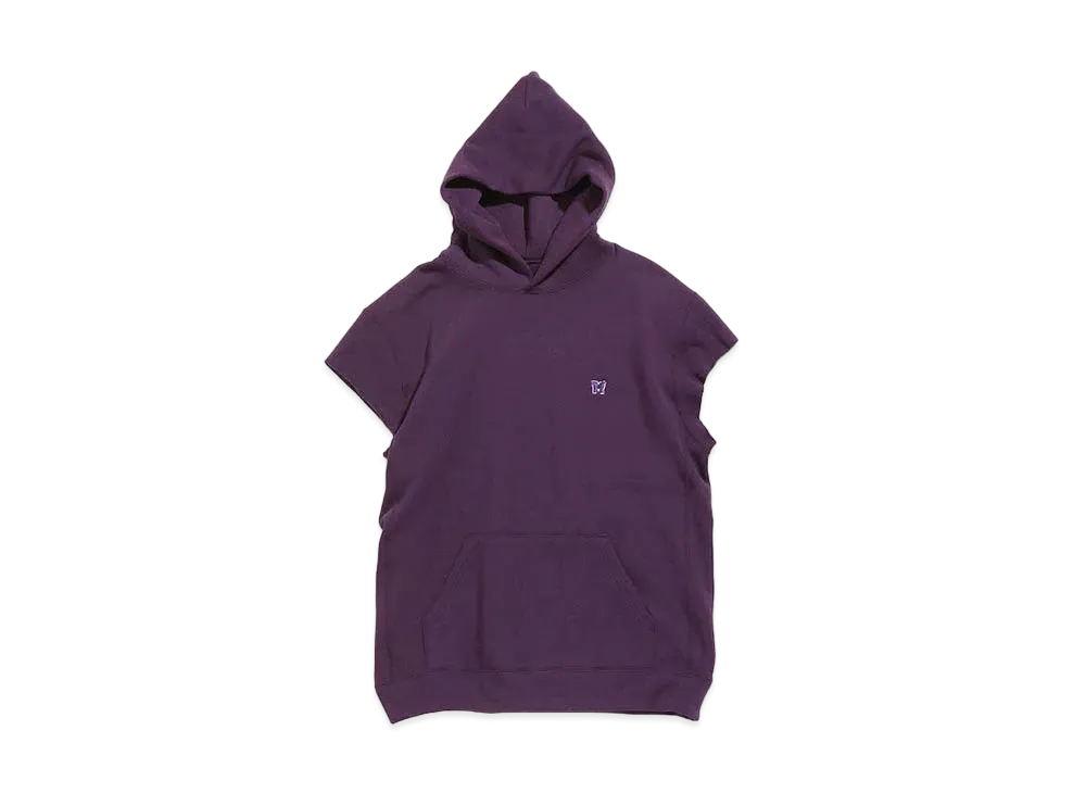 Needles C.O.S. HOODY - PE/C/PU FLEECE LINED JERSEY "Purple"