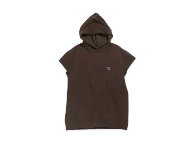 Needles C.O.S. HOODY - PE/C/PU FLEECE LINED JERSEY "Brown"