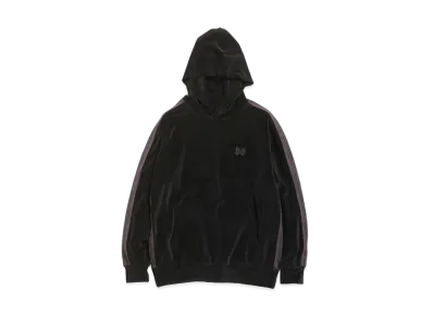 Needles TRACK HOODY - C/PE VELOUR "Black"