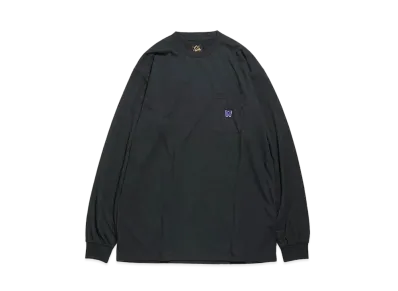 Needles L/S CREW NECK TEE - POLY JERSEY "Black"