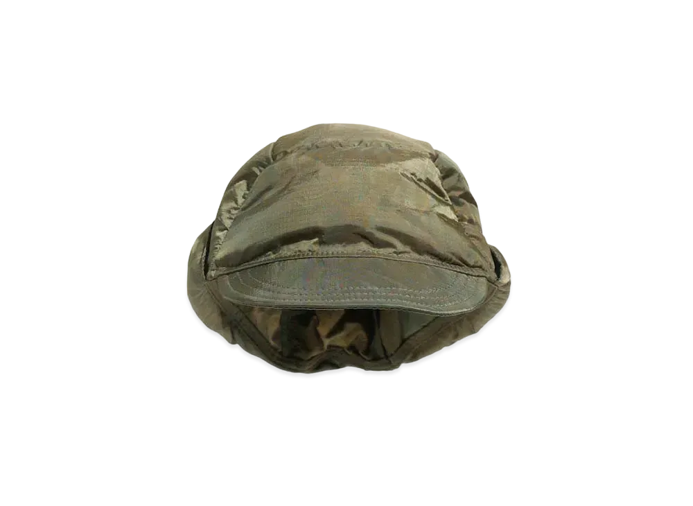 Needles BIRD SHOOTING CAP - NYLON RIPSTOP / UNEVEN DYE "Olive"
