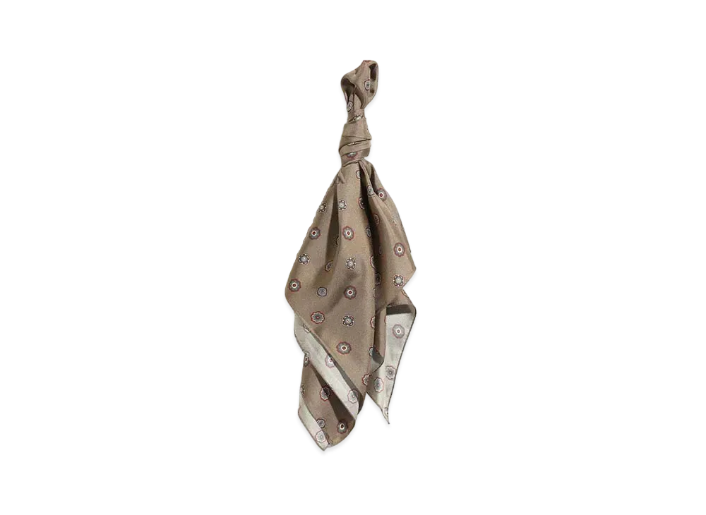 Needles SCARF - SILK FLAT CREPE / PT. "Fine Pattern"