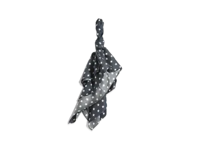 Needles SCARF - SILK FLAT CREPE / PT. "Star"