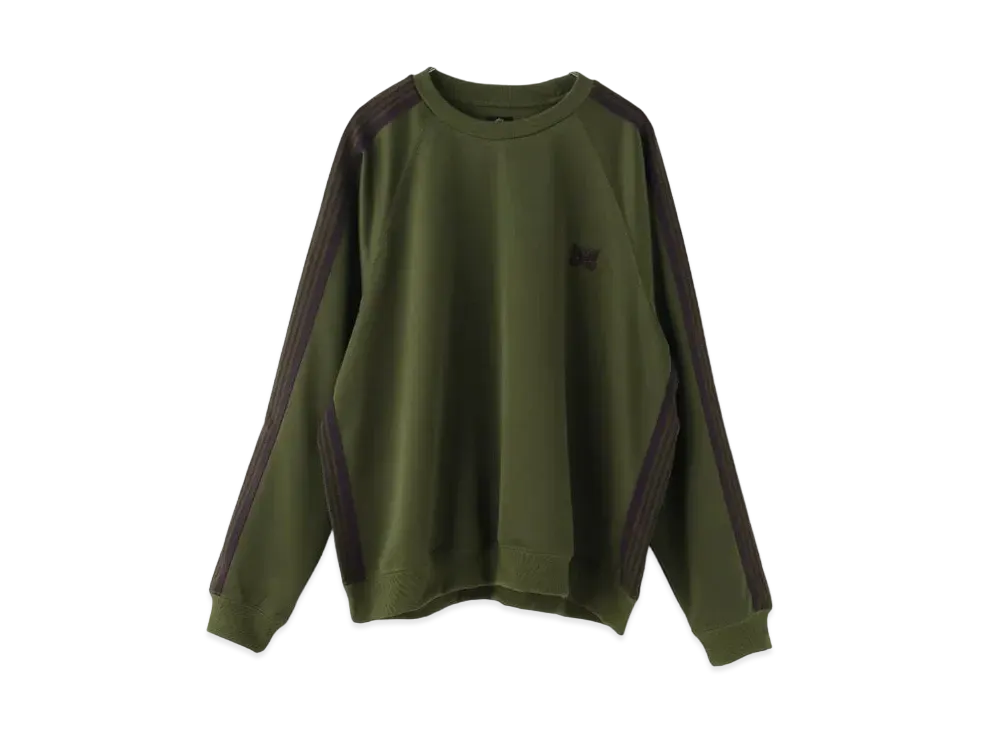 Needles Track Crew Neck Shirt "Khaki"