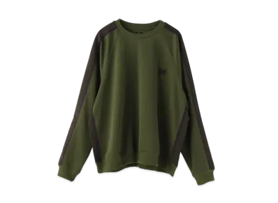 Needles Track Crew Neck Shirt "Khaki"