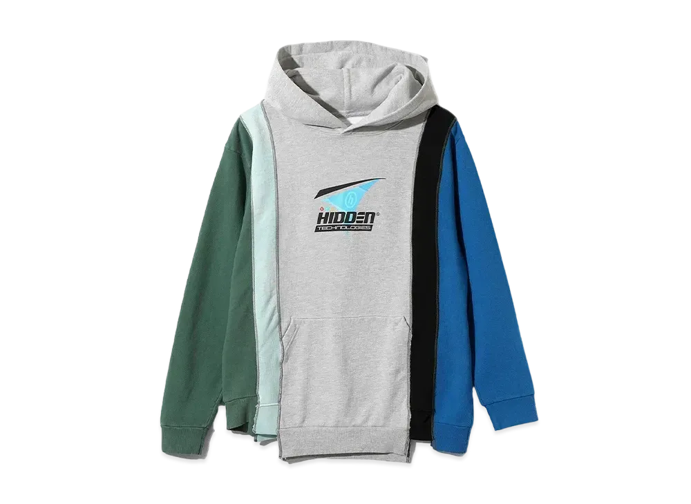 Needles x Hidden 5 Cuts Hoody "Grey/Assorted"