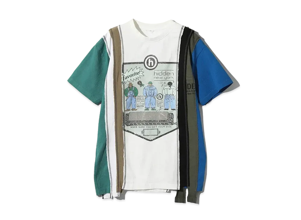 Needles x Hidden 7 Cuts S/S Tee "White/Assorted"
