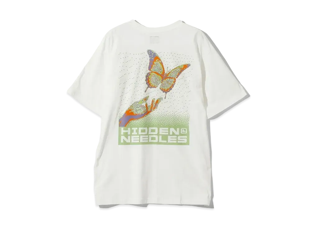 Needles x Hidden S/S Crew Neck Tee #1 "Off White"