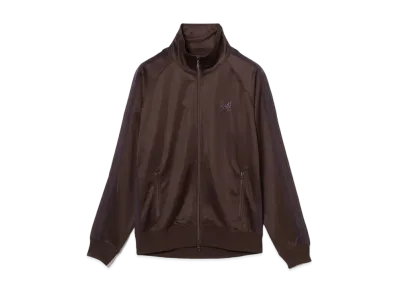 Needles Track Jacket Poly Smooth "B-Dk.Brown"
