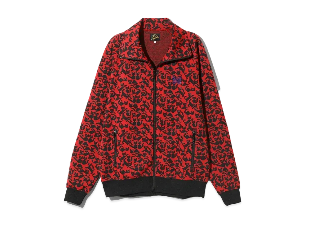 Needles Track Jacket Poly JQ. "Red"