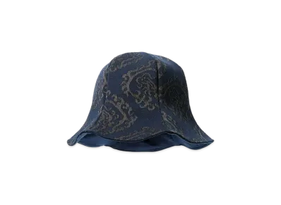 NEEDLES x Sasquatchfabrix. Tulip Hat Curled Up Dragon "Navy"