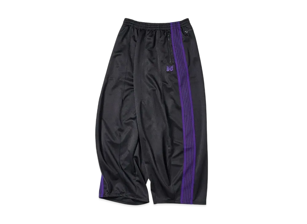 NEEDLES FREAK'S STORE H.D.Track Pant PolySmooth "Black/Purple"