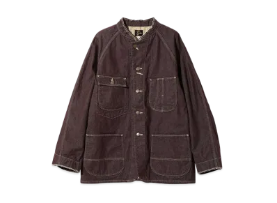 NEEDLES x ts(s) Chore Coat - 12Oz Denim / Bio Wash "Brown"