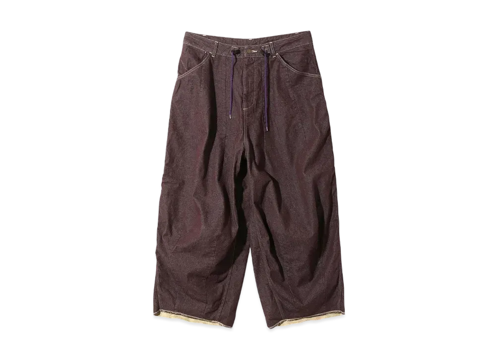 NEEDLES x ts(s) H.D. Pant - Painter / 12Oz Denim / Bio Wash "Brown"