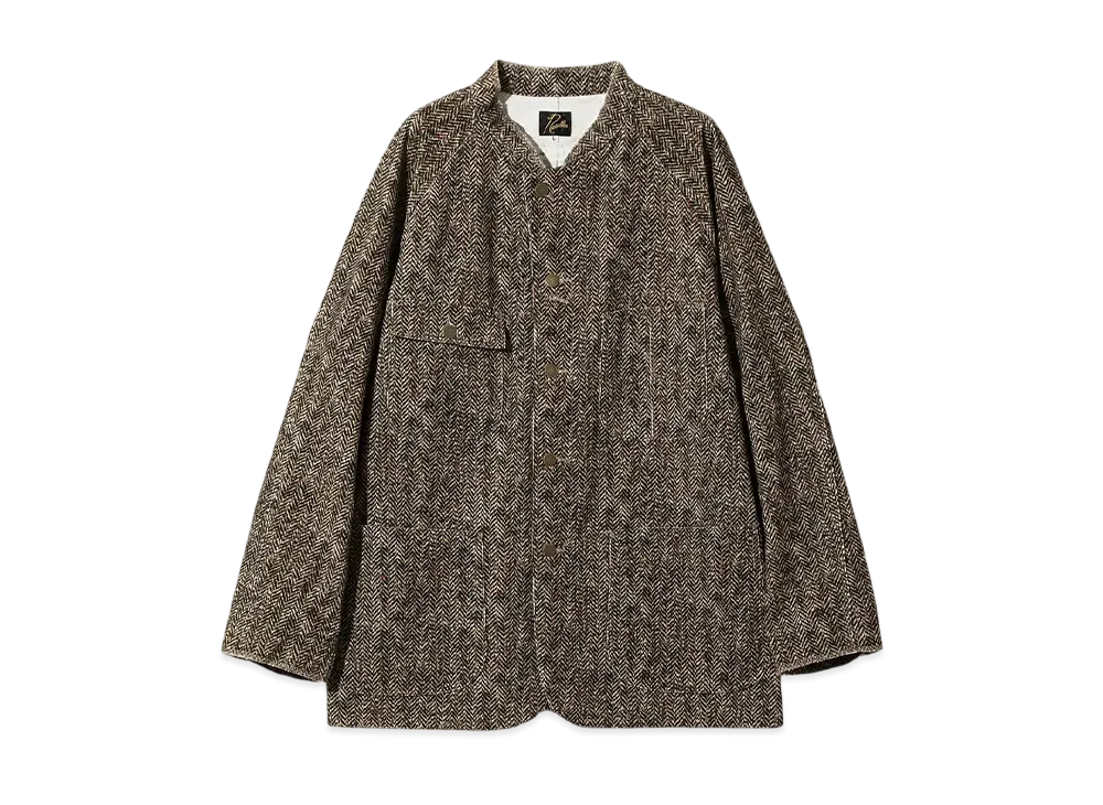 NEEDLES x ts(s) Chore Coat - Corduroy / Tweed Pt. "Brown"