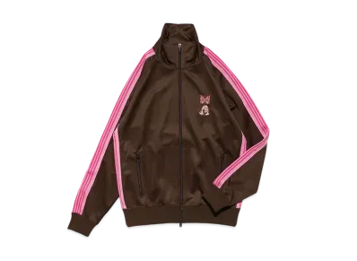 NEEDLES x TACOMA FUJI RECORDS Track Jacket Poly Smooth "Brown/Pink"