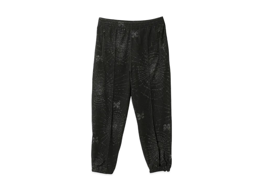 NEEDLES Zipped Track Pant - Pile Jq./Spider Web "Black"