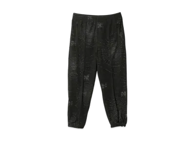 NEEDLES Zipped Track Pant - Pile Jq./Spider Web "Black"