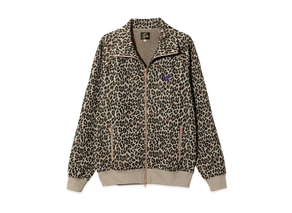 NEEDLES Track Jacket - Poly Jacquard "Brown"