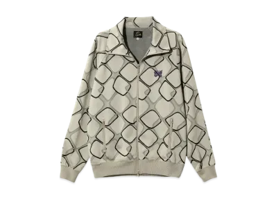 NEEDLES Track Jacket - Poly Jacquard "Beige"