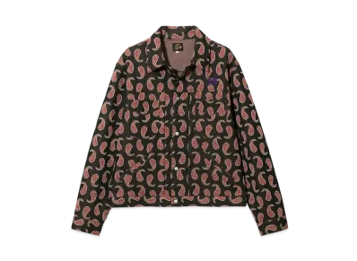 NEEDLES Penny Jean Jacket - Poly Jacquard "Black"