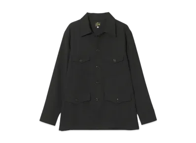 NEEDLES Utility Shirt - Cavalry Twill "Black"