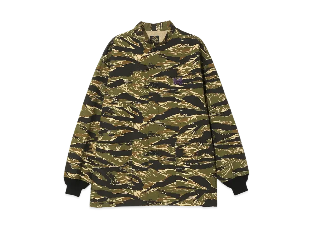 NEEDLES Stand Collar Army Shirt - C.Ripstop "Camo"