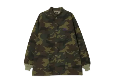 NEEDLES Stand Collar Army Shirt - C.Ripstop "Camo"