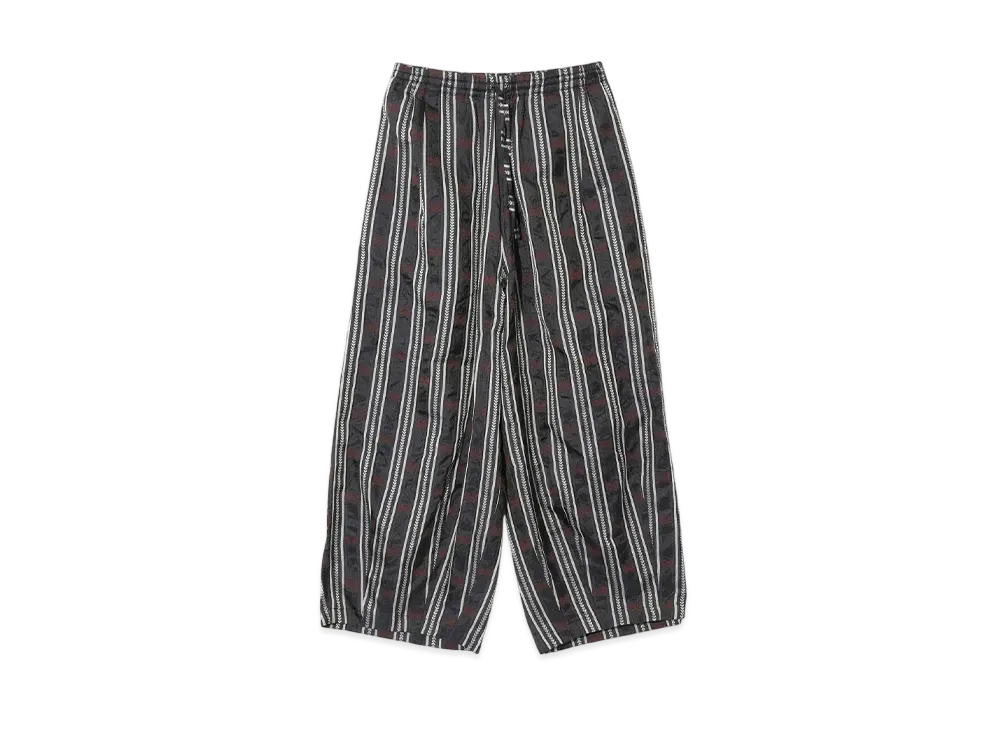 NEEDLES H.D. Pant - Papillon Stripe Jacquard. "Black"