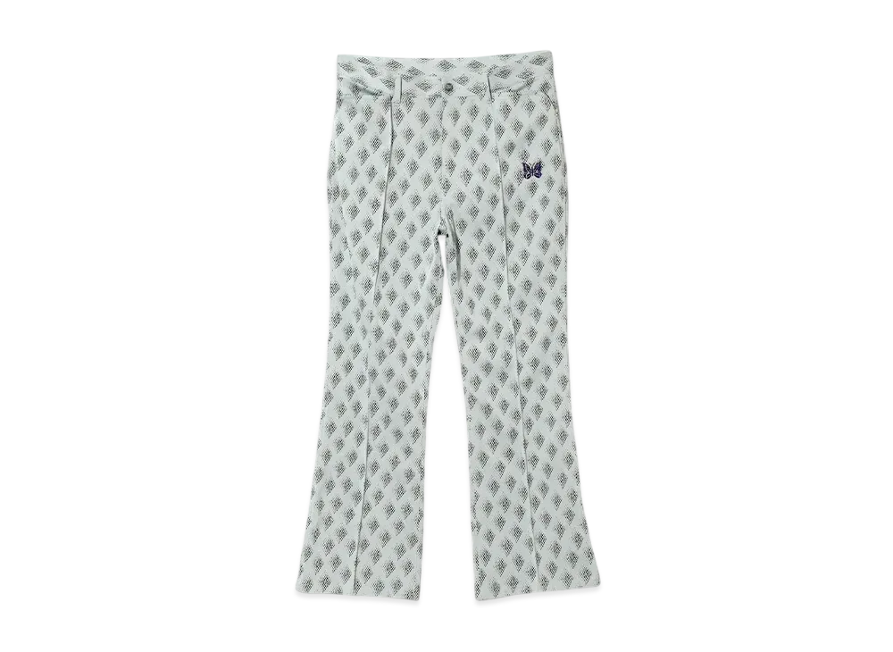 NEEDLES Boot-Cut Jean - Poly Jacquard "Blue"