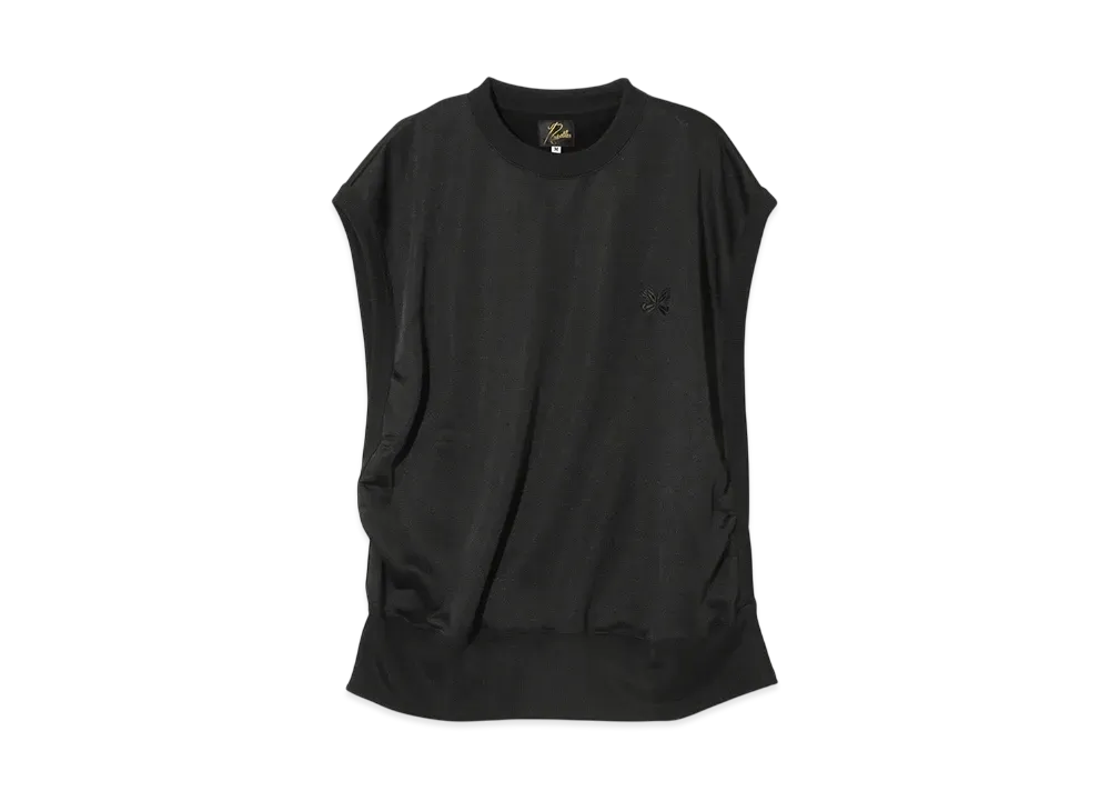 NEEDLES Sleeveless Shirt - Bright Jersey "Black"