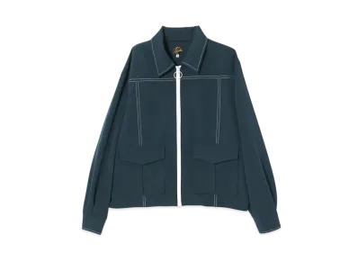 NEEDLES Stitched Sport Jacket - Poly Light Double Cloth "Green"